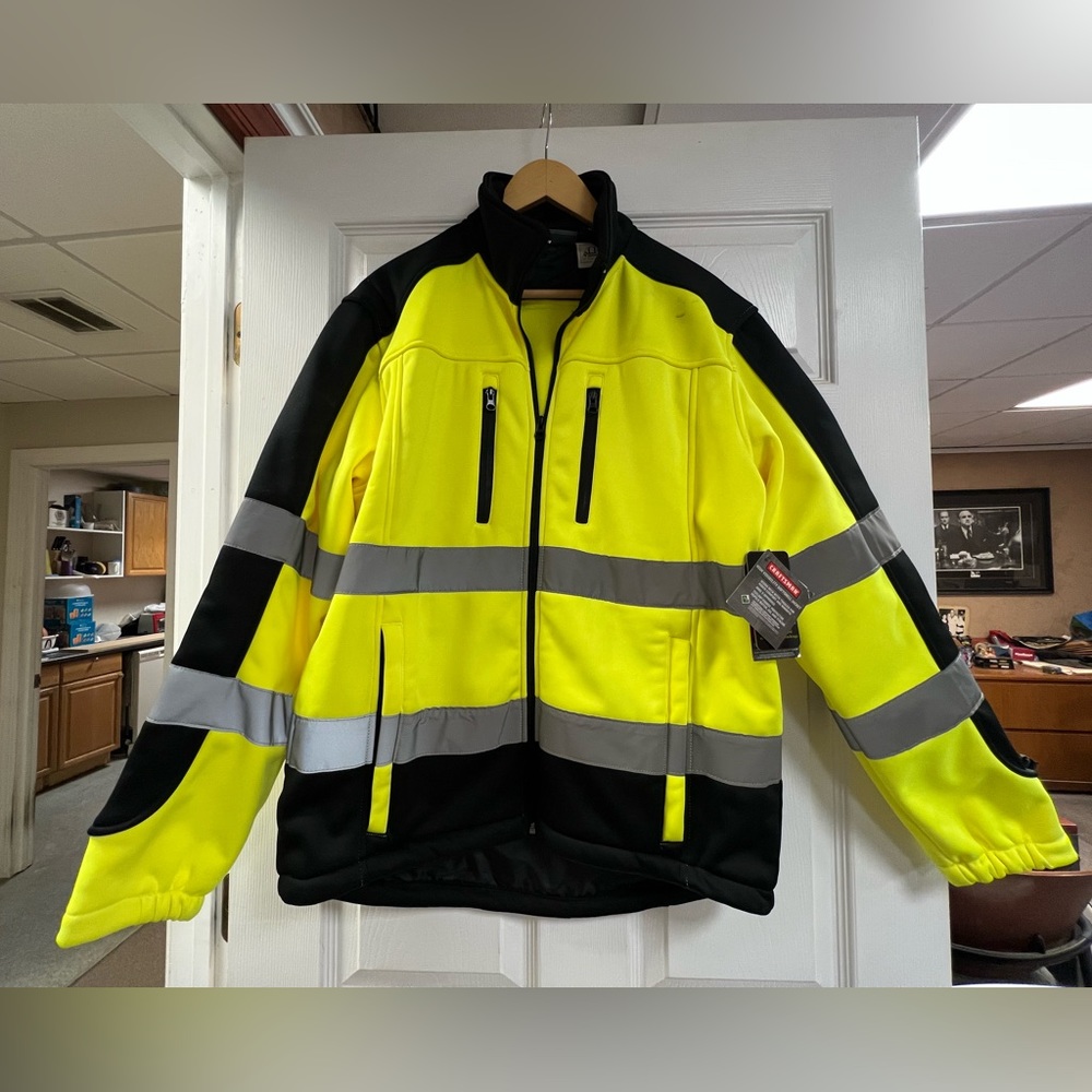 Craftsman High visibility jacket size XL‎ NWT